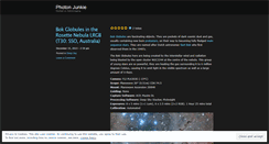 Desktop Screenshot of photonjunkie.com